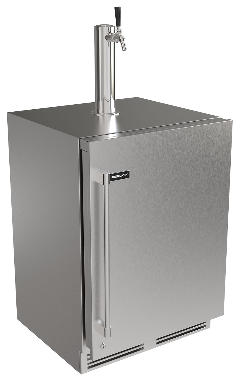 Perlick G5 5.1 Cu. Beverage Dispenser 24-Inch Custom Panel - G5BD24SC