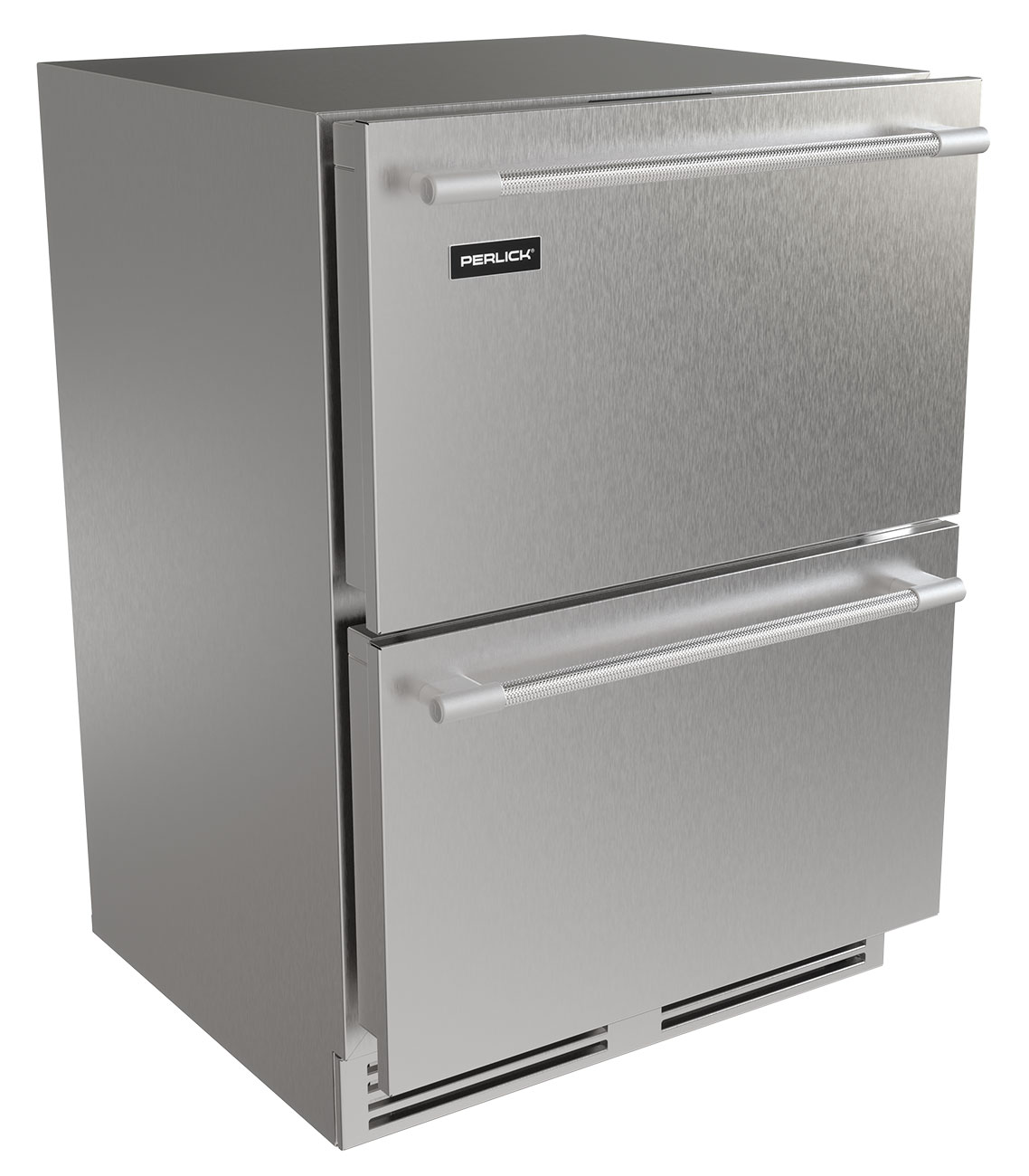 Perlick G5 Luxe 4 Cu. Ft. Dual Zone Refrigerator Freezer Drawers 24-Inch Wide in Custom Panel