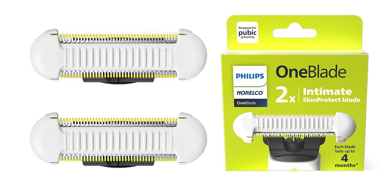 Philips Norelco OneBlade Skin Protect Replacement Blades (2 Pack)