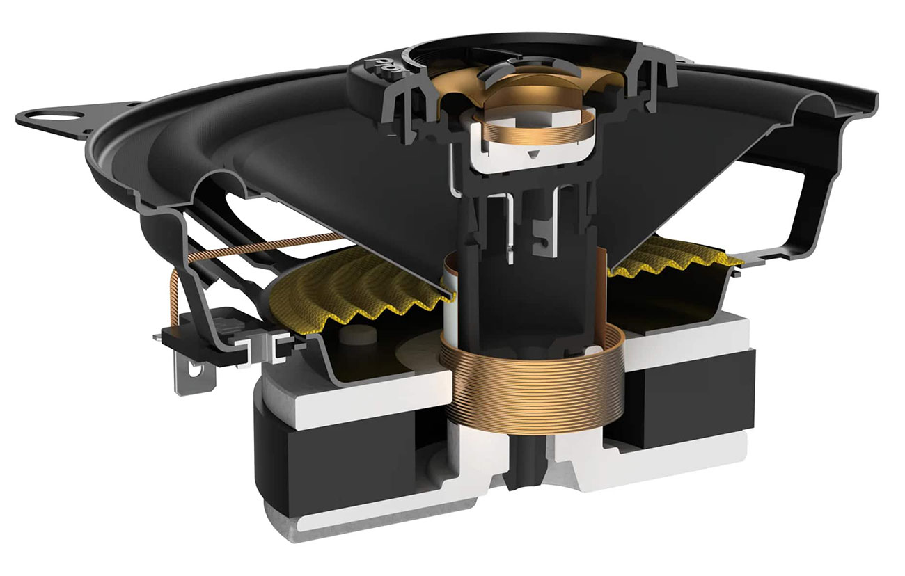 Pioneer 4-inch 2-Way 230W Coaxial Speakers - TSA1081F | Abt