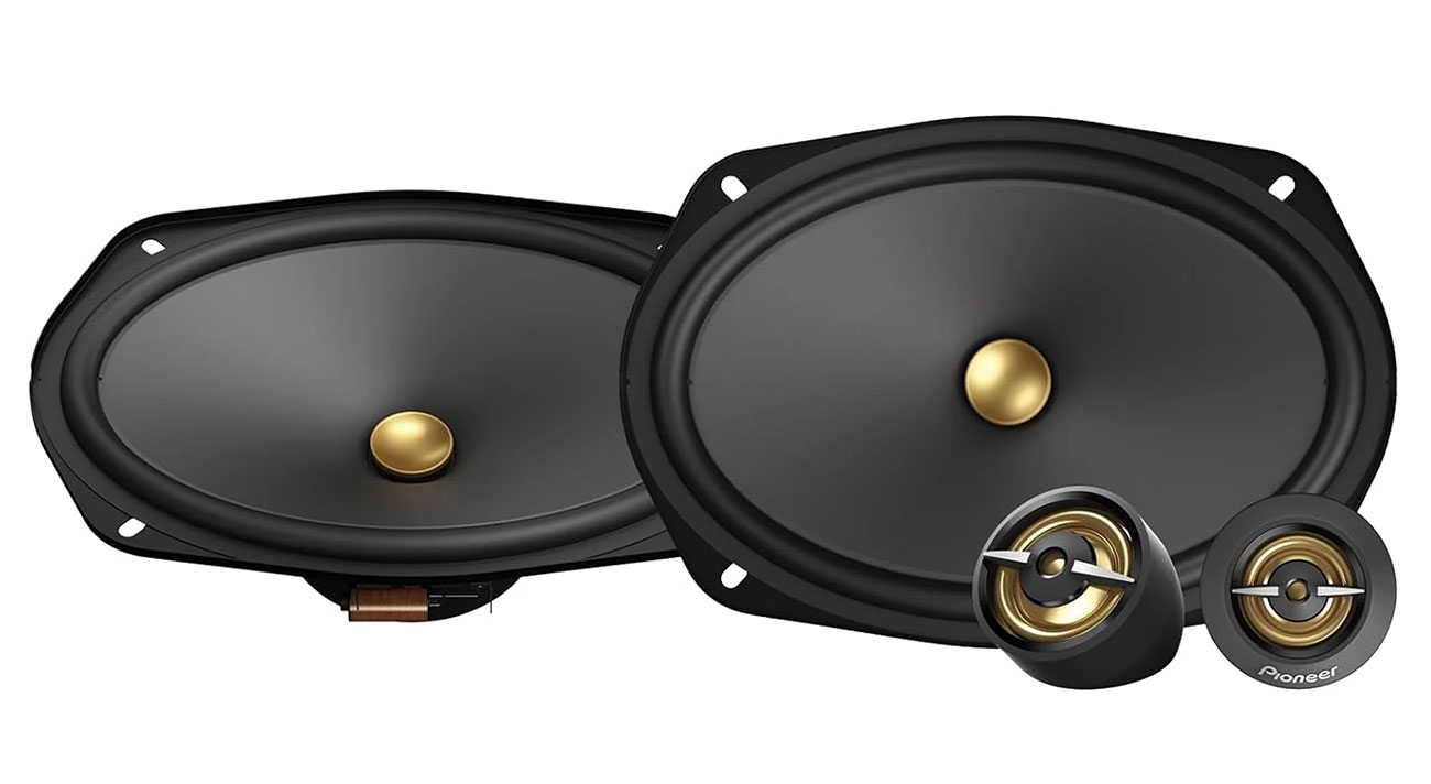 Pioneer A-Series 6 x 9-inch 2-Way 450W Component Speakers (Pair)