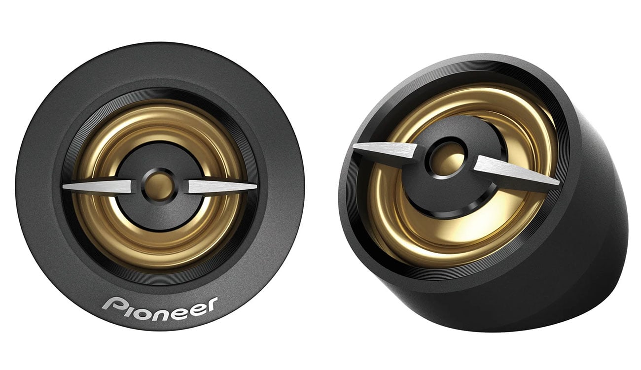 Pioneer - TS-A301TW - A-Series, 0.75", 450 W Max, PEI Hard Dome, Component Tweeter Pair - Black