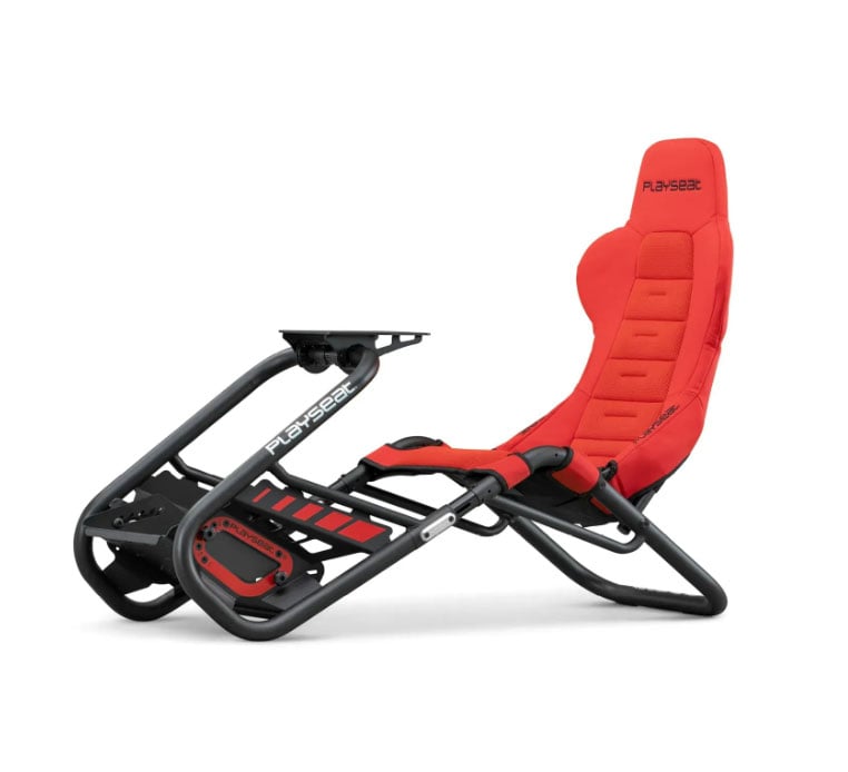 Playseat Trophy Edition Adjustable Sim Racing Cockpit in Red