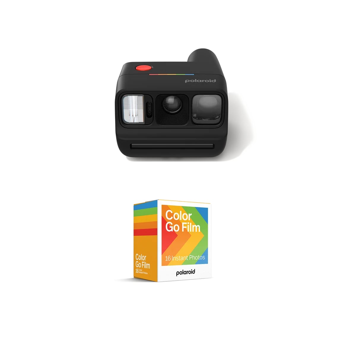 Polaroid Go Instant Film Camera Starter Set in Black (Gen 3)