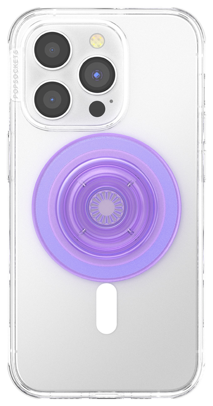 PopSockets Lavender Translucent Round PopGrip - 806875 | Abt