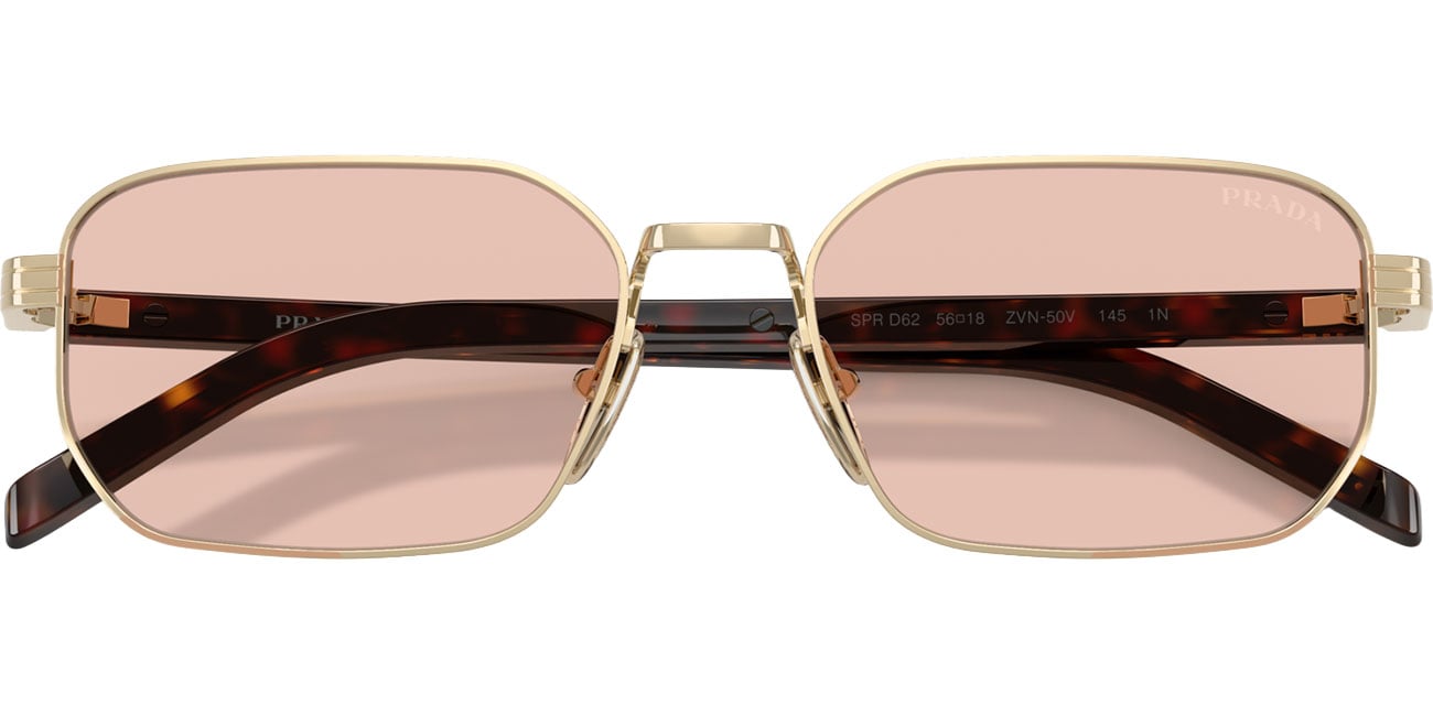 Prada Oro Pallido | Rosa Antico 56mm Sunglasses - PRD62SZVN50V56