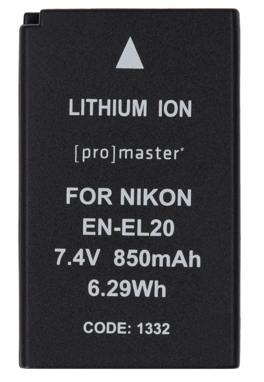 ProMaster Nikon EN-EL20 Li-Ion Battery