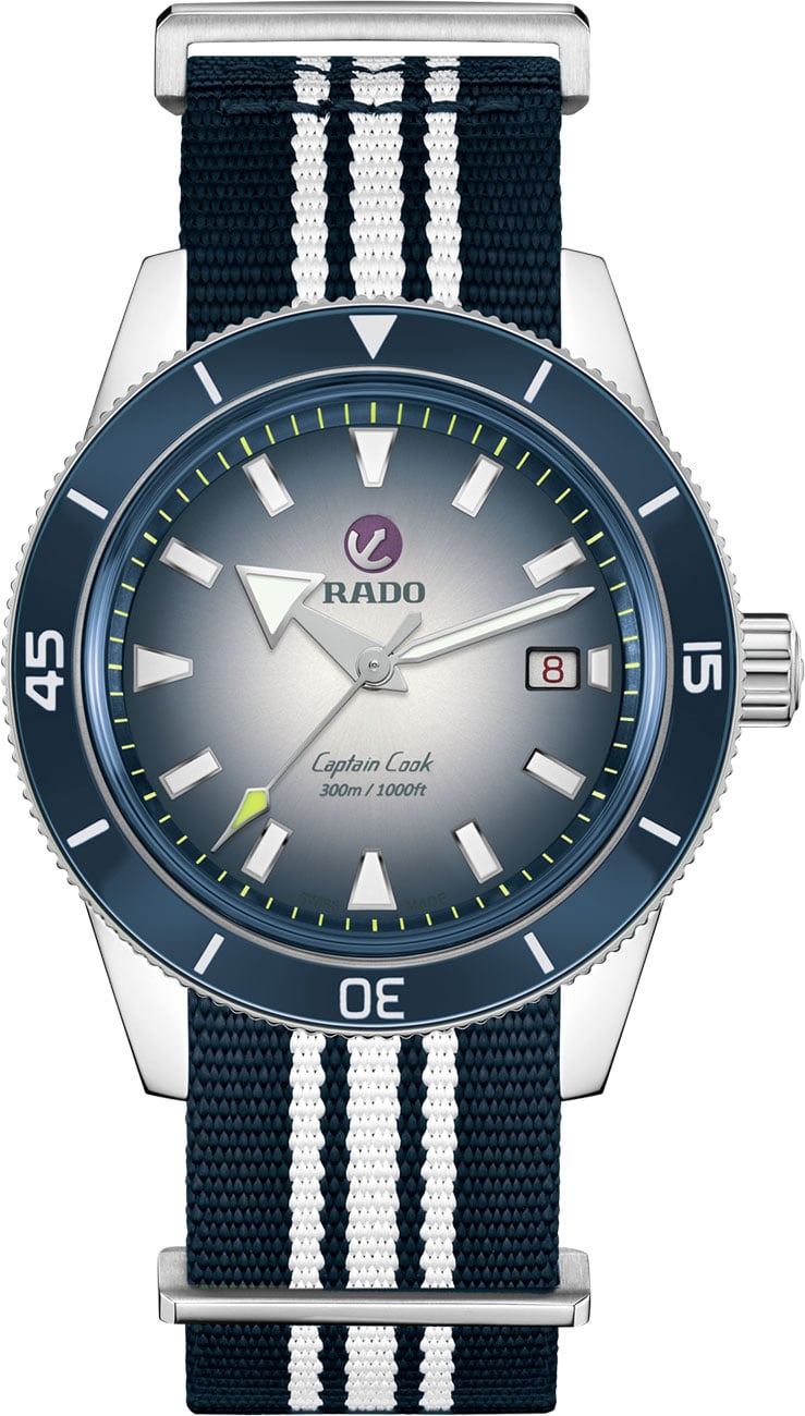 Rado Captain Cook Auto Watch 42mm with Blue Dial - R32154208