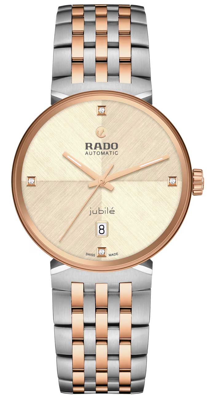 Rado Florence Automatic Watch 39mm with Champagne Dial
