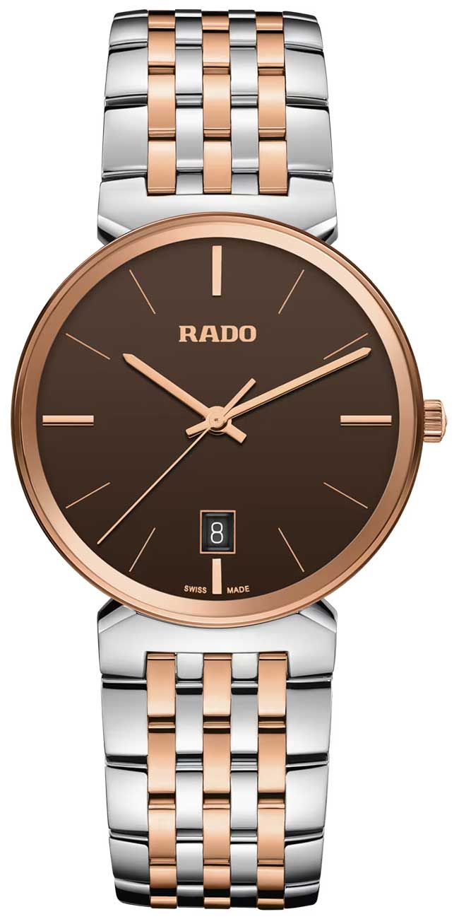 Rado Florence Quartz Watch 38mm with Brown Dial - R48912303 | Abt
