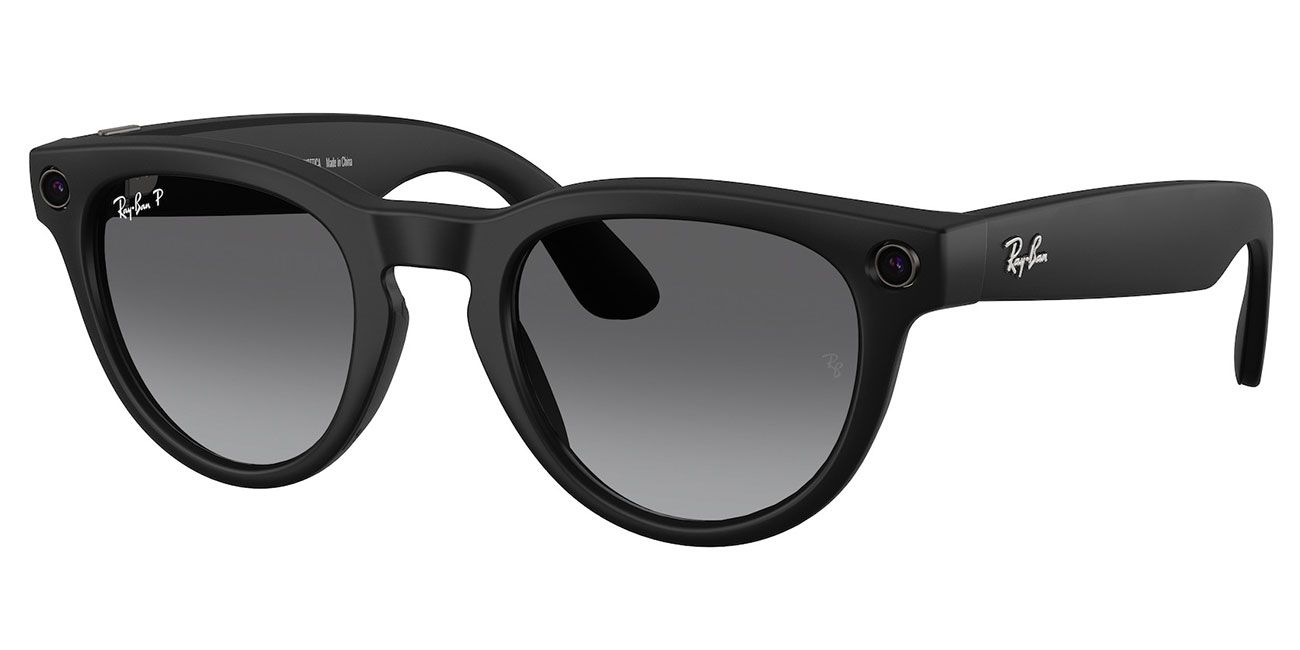 Rayban  サングラス レイバン メタ headliner 偏光 Ray-Ban Meta Headliner Polarized Sunglasses 50mm Blk