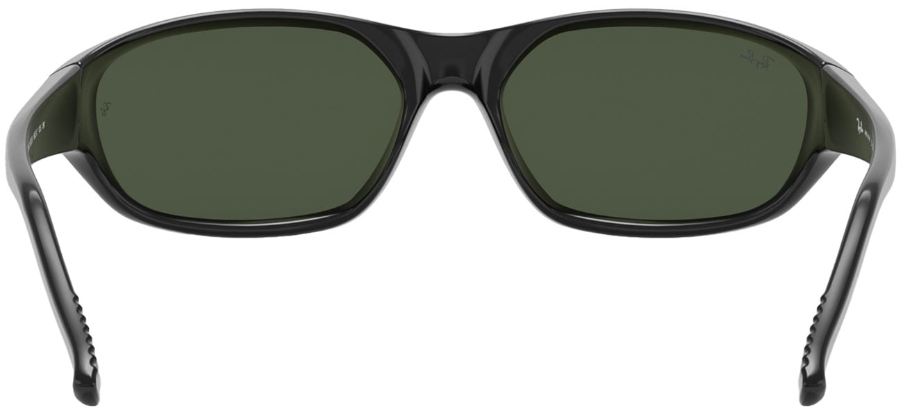 Ray-Ban Daddy-O Black Sunglasses with Green Lenses | Abt