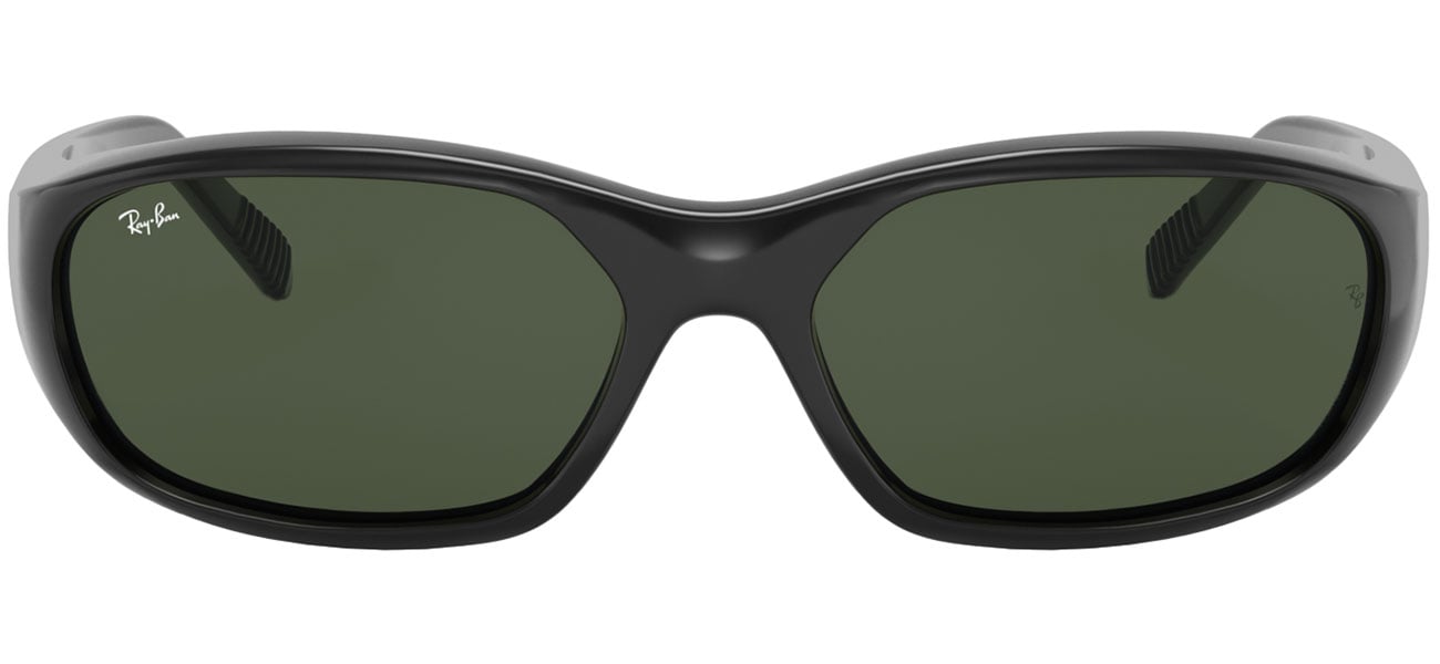 Ray-Ban Daddy-O Black Sunglasses with Green Lenses | Abt