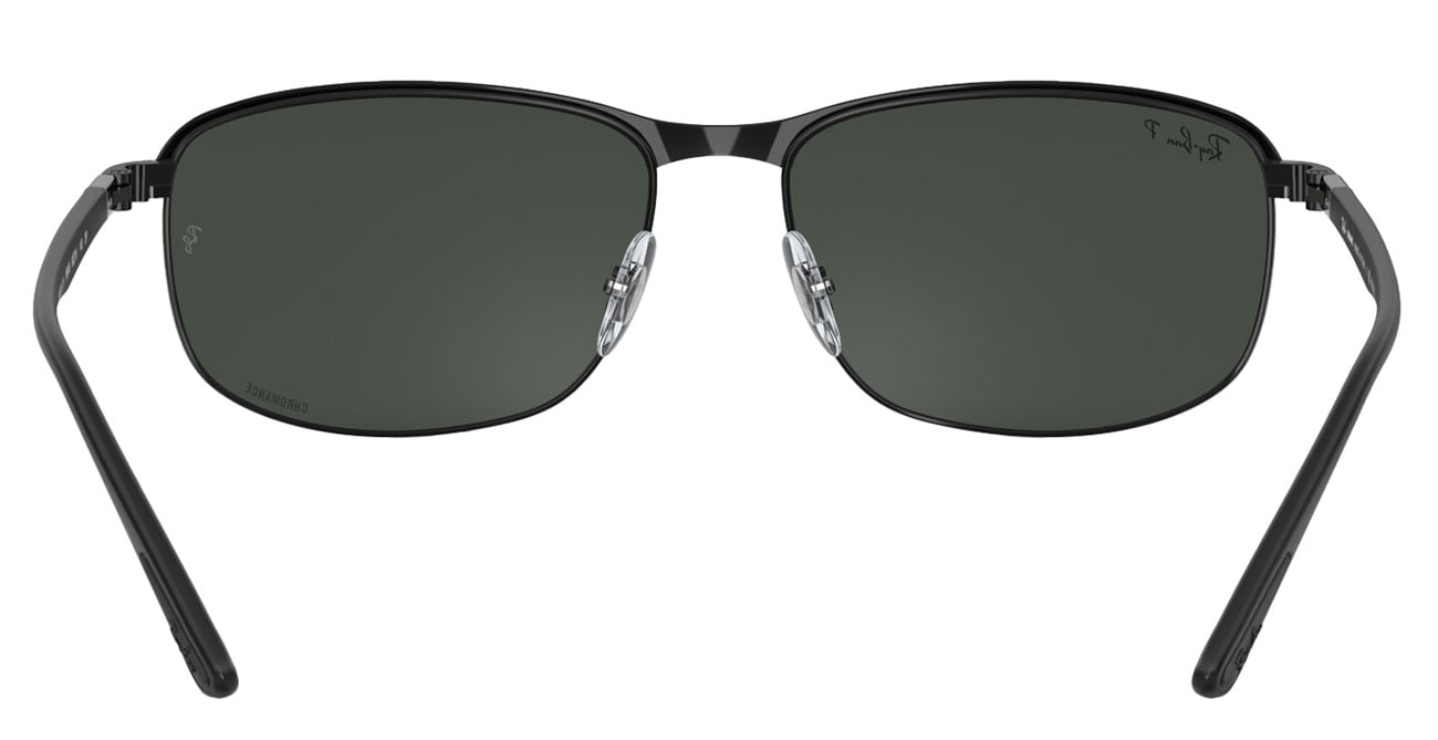 Ray-Ban Chromance Matte Black Sunglasses, Polarized Lenses