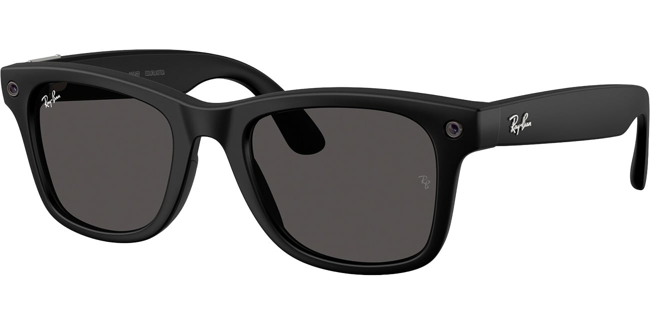 Ray-Ban Unisex  Ray-Ban Meta (Gen 3) Wayfarer -  Frame color: Black, Lens color: Grey