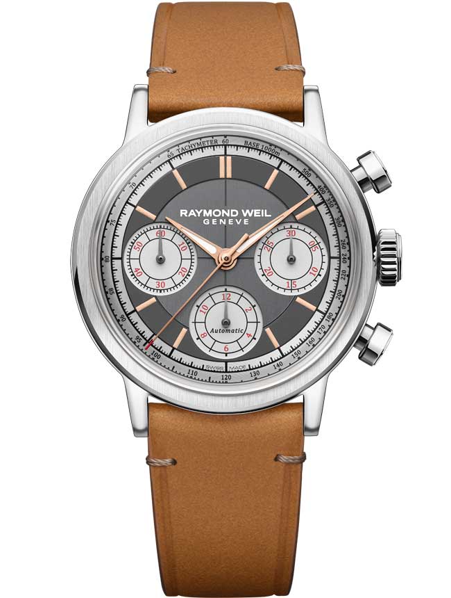 Raymond Weil Millesime Tri-Complex Chronograph Gray Dial