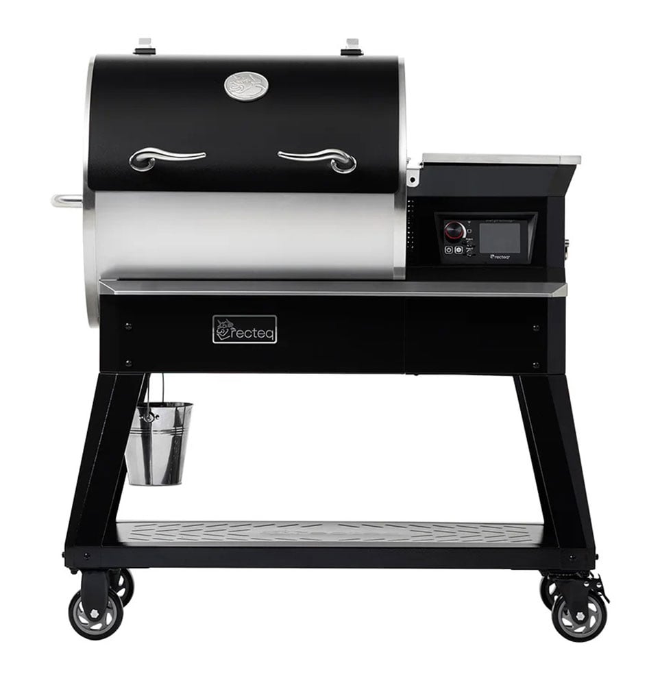Recteq Patio Legend 600 Pellet Grill Smoker in Black