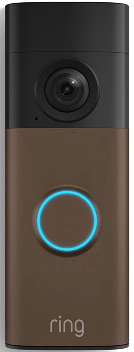 Ring Battery Doorbell with Retinal 2K in Matte Mocha