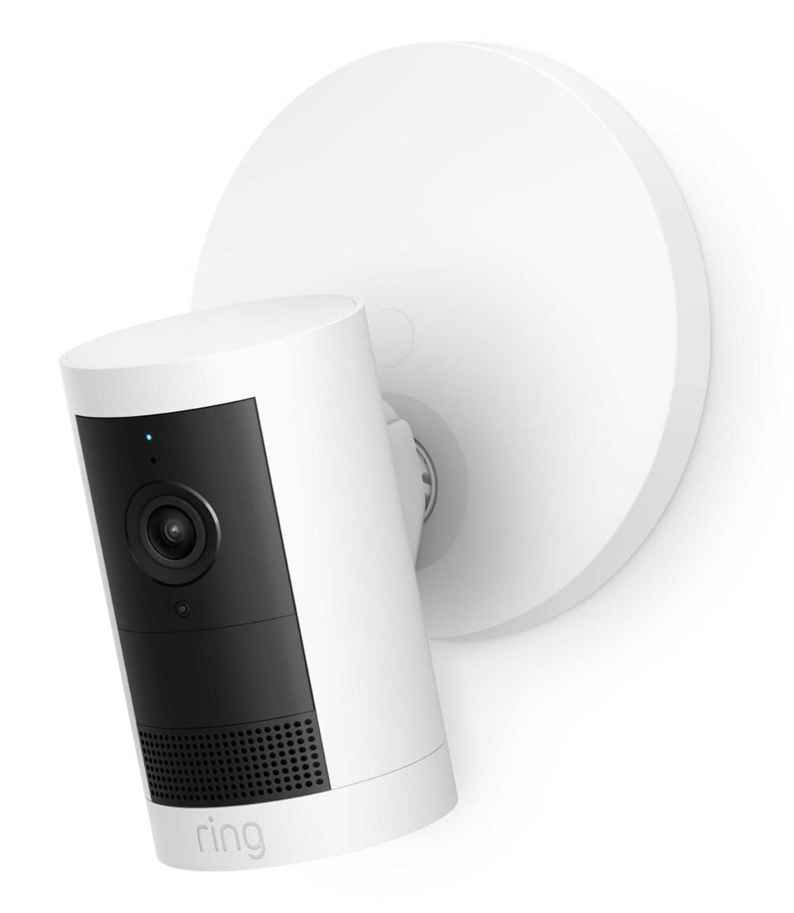 Ring Outdoor Cam Plus (PoE+) with 2K Video and Ring Vision, Low-Light Sight, and Mount-Anywhere Versatility in White