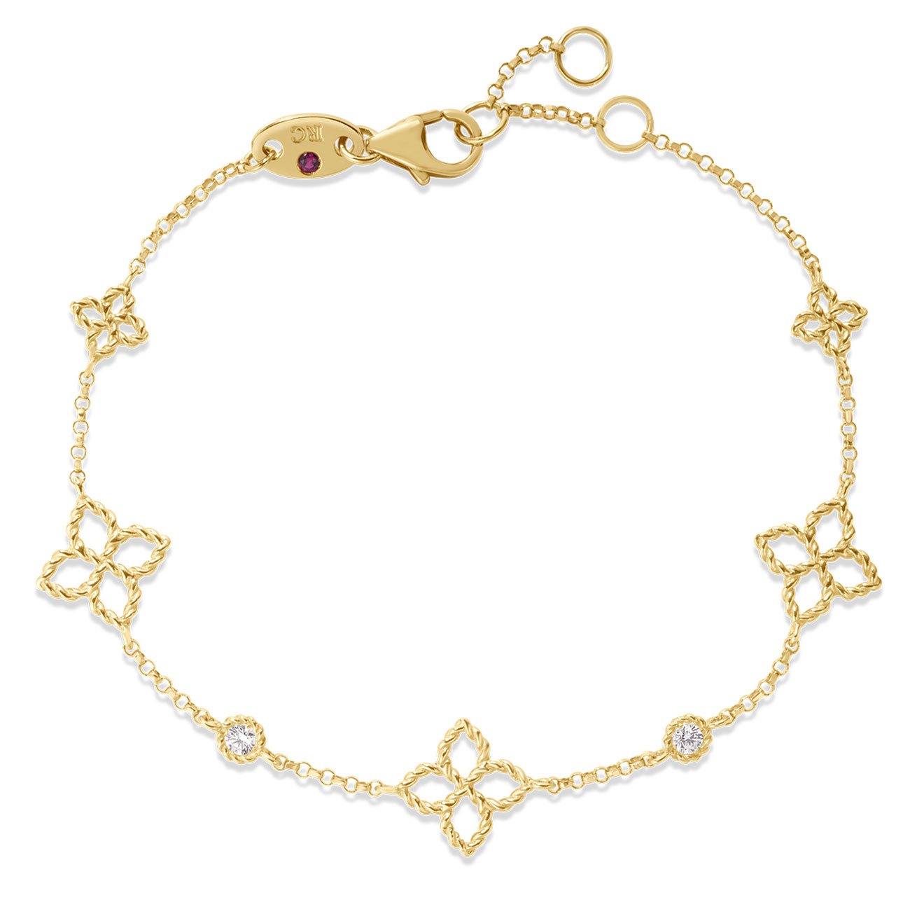 Roberto Coin Principessa Bracelet in 18K Yellow Gold - 7773793AYLBX