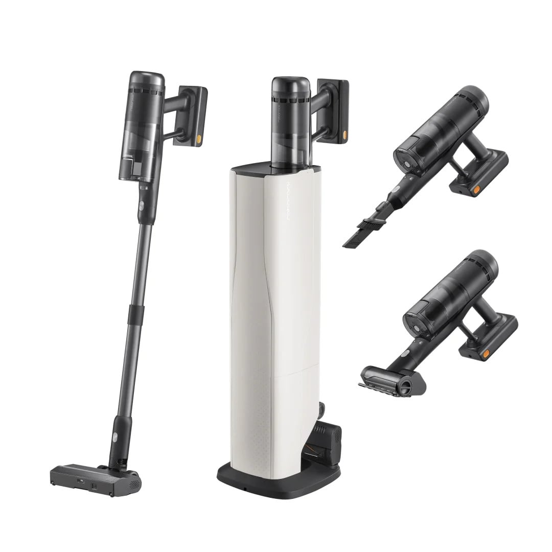 roborock H60 Hub Ultra Cordless Vacuum Cleaner with Auto-Empty Dock, Led Dust Detection, Hepa Filtration , 210AW Suction power