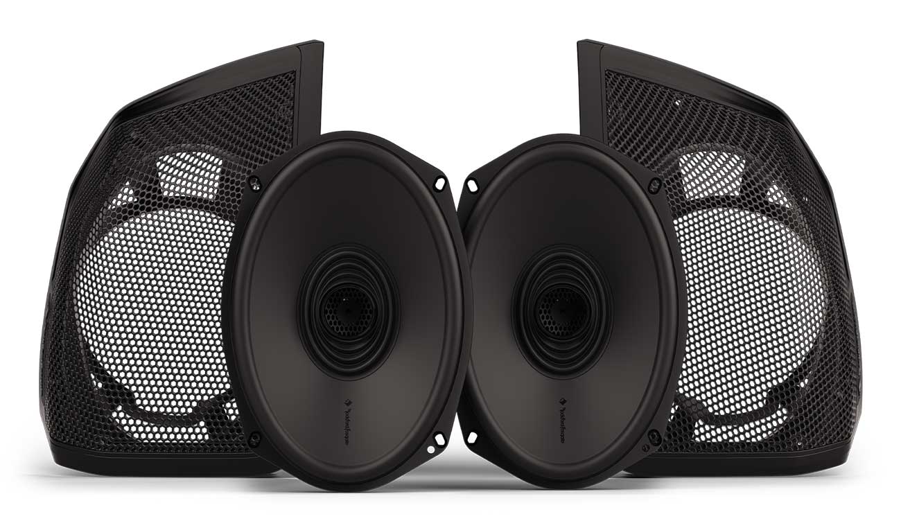 Rockford Fosgate 6x9-Inch Saddlebag Cut-In Speaker Kit For Select 2024-Up Harley Davidson Motorcycles