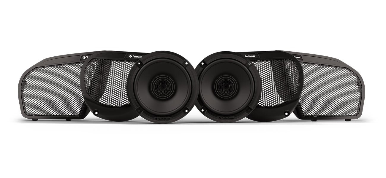 Rockford Fosgate 2-Way Element Ready Speakers 6.5-inch for Select 2024-Up Harley Davidson Motorcycles (Gen 2)