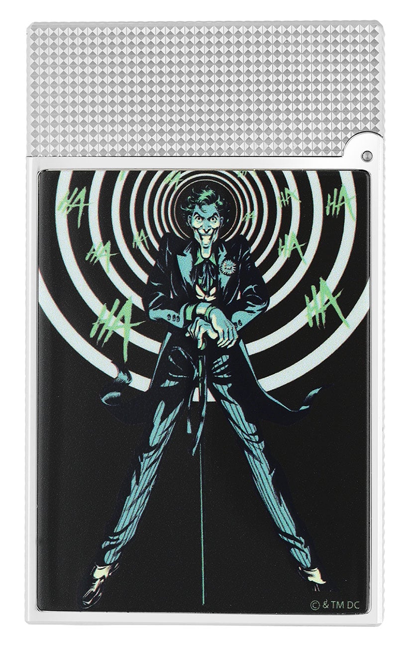 S.T. Dupont Line 2 Joker Lighter in Lacquered|Palladium - C16695