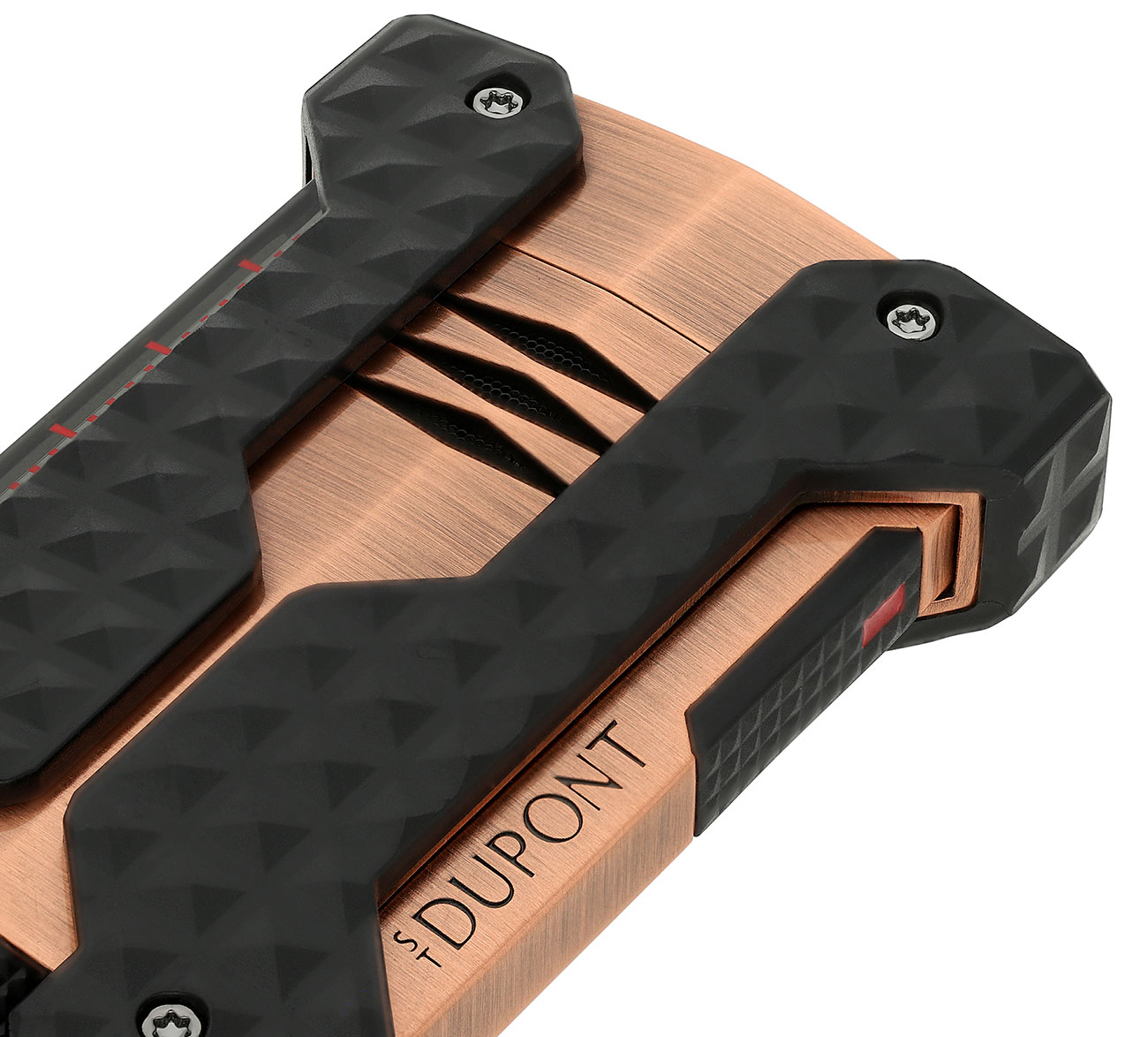 S.T. Dupont Defi Windproof Brushed Lighter in Copper - W21325