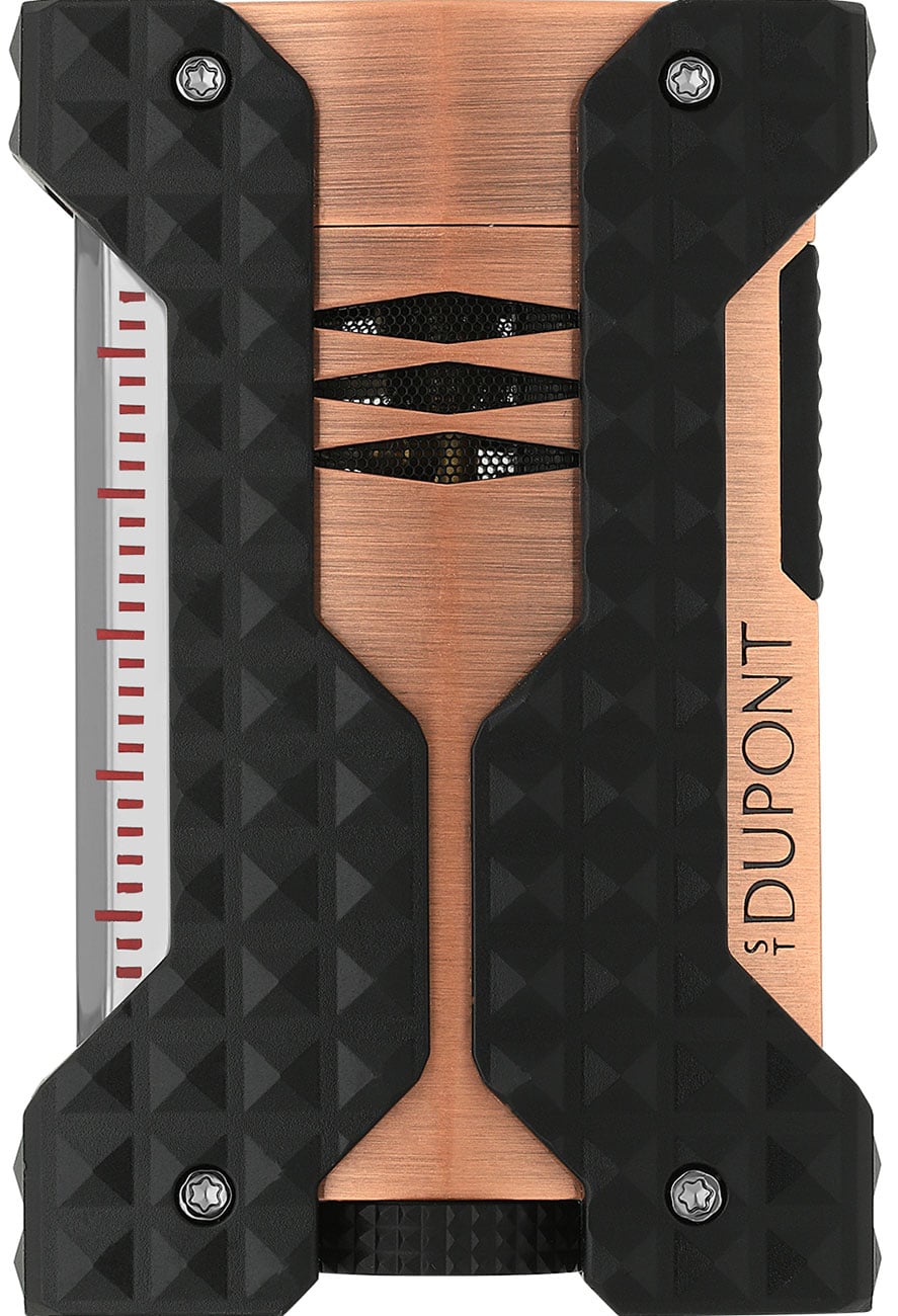 S.T. Dupont Defi Windproof Brushed Lighter in Copper - W21325