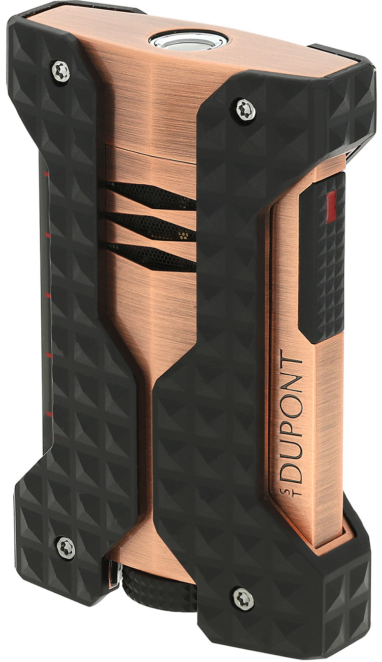 S.T. Dupont Defi Windproof Brushed Lighter in Copper - W21325