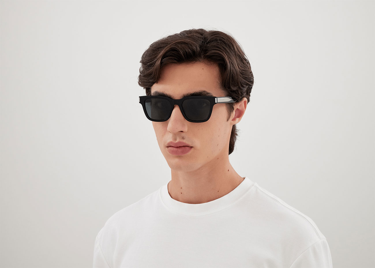 Saint Laurent Black Corner Angle 53mm Sunglasses - SL790001