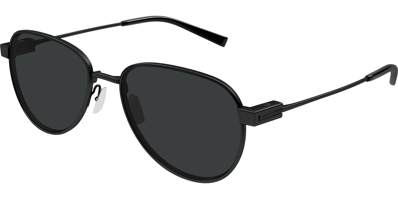 Saint Laurent SL Logo Sunglasses 53mm in Black