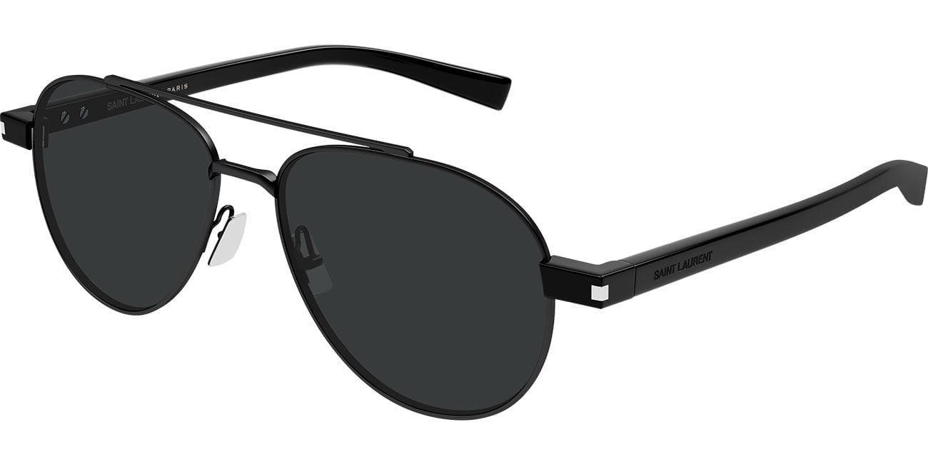 Saint Laurent SL 843 001 Men's Sunglasses Black Size 54 - Free RX Lenses - Free RX Lenses