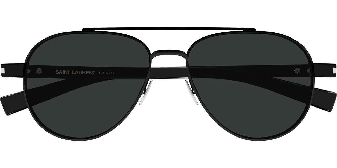Saint Laurent 54mm Corner Angle Black Sunglasses - SL843001