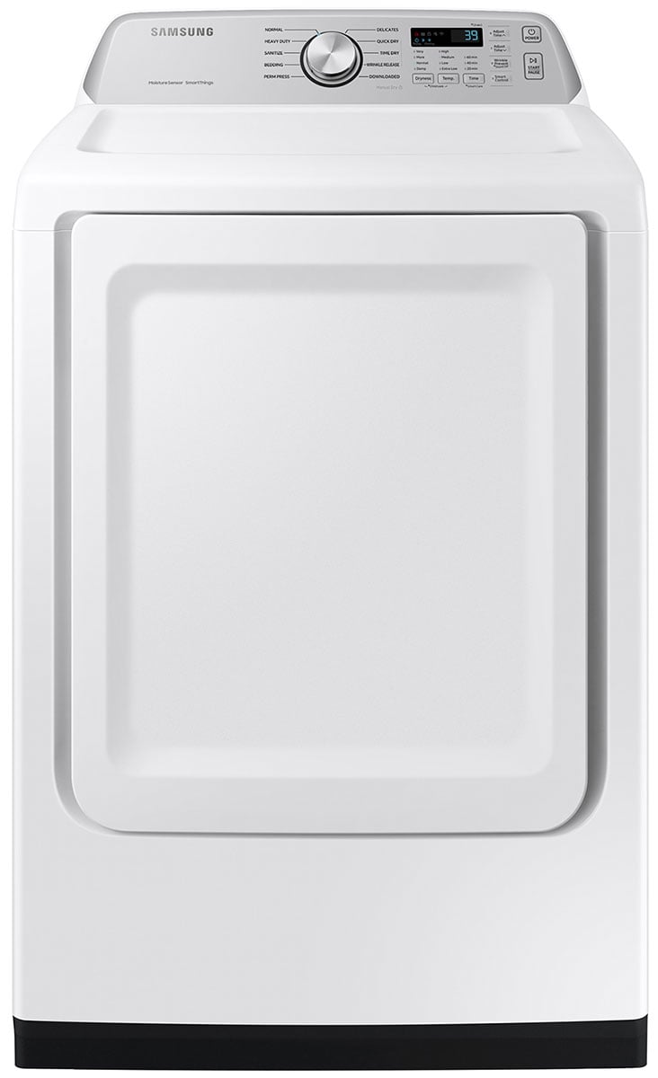 Samsung 7.4 Cu. Ft. Smart Electric Dryer with Sensor Dry in White