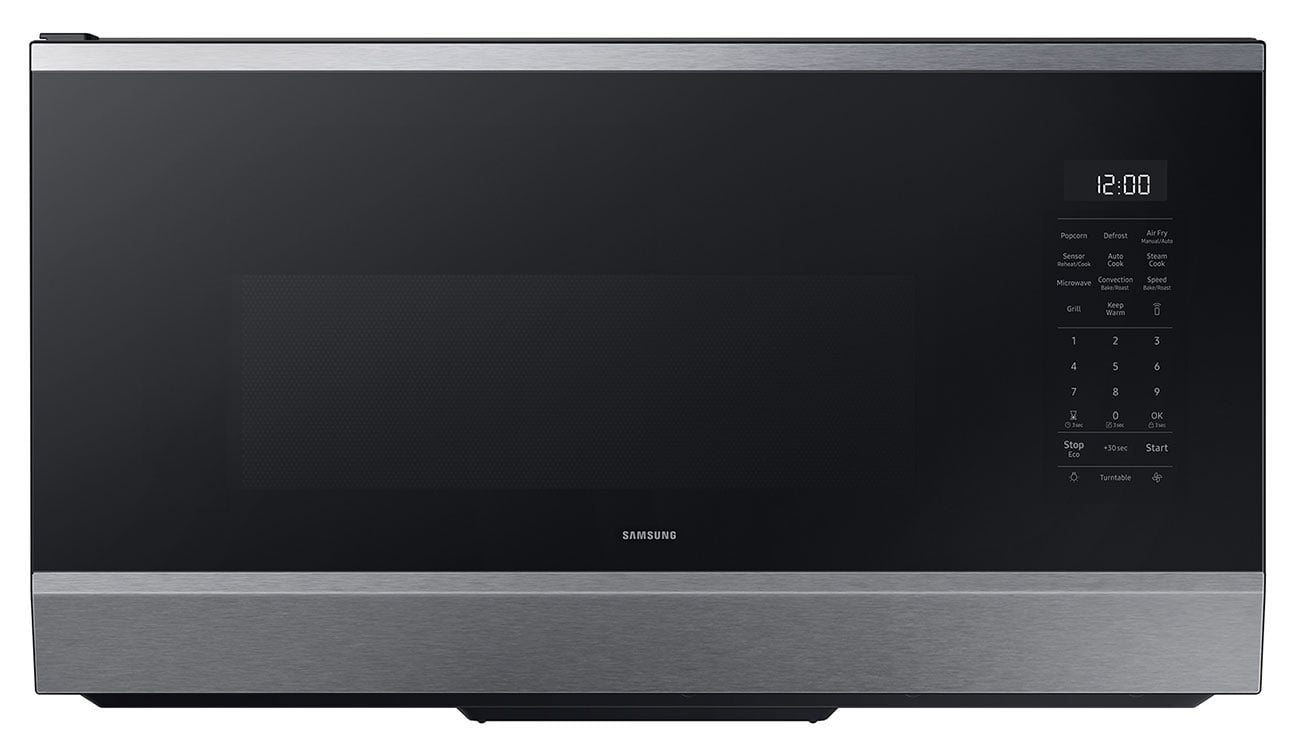 Samsung Bespoke 1.7 Cu. Ft. Smart Over-the-Range Microwave in Fingerprint Resistant Stainless Steel
