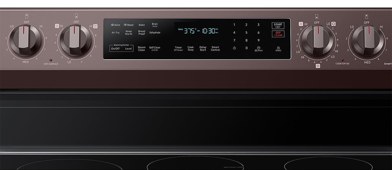 Samsung 6.3 Cu. Ft. Electric Range NE63A6711ST/AA Abt