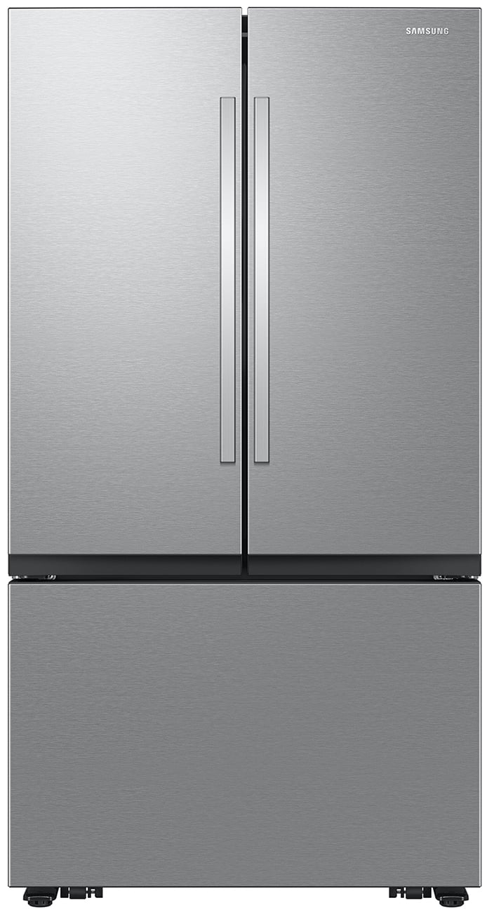 Samsung 31.5 cu. ft. Mega Capacity 3-Door French Door Refrigerator with Auto Ice Maker and Bespoke AI in Stainless Steel