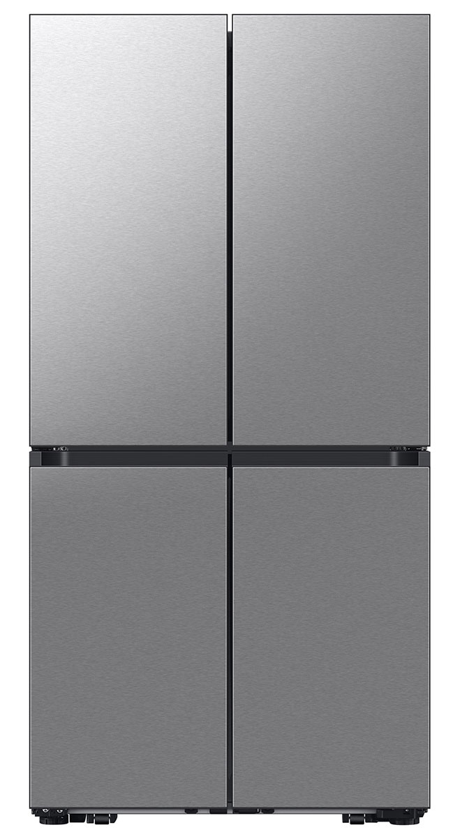Samsung Bespoke 23 Cu. Ft. Counter Depth 4-Door French Door Refrigerator 36-Inch Wide in Stainless Steel