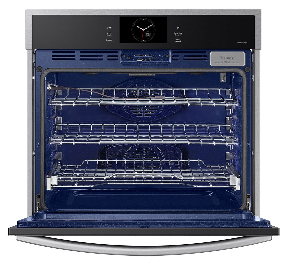 Samsung 30-Inch Smart Single Wall Oven With Steam Cook - Thumbnail 4