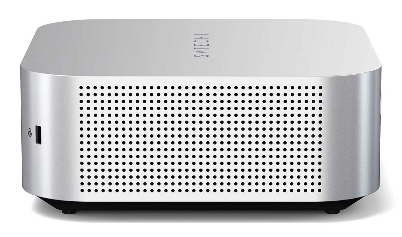 Satechi Thunderbolt 5 CubeDock with SSD Enclosure in Silver