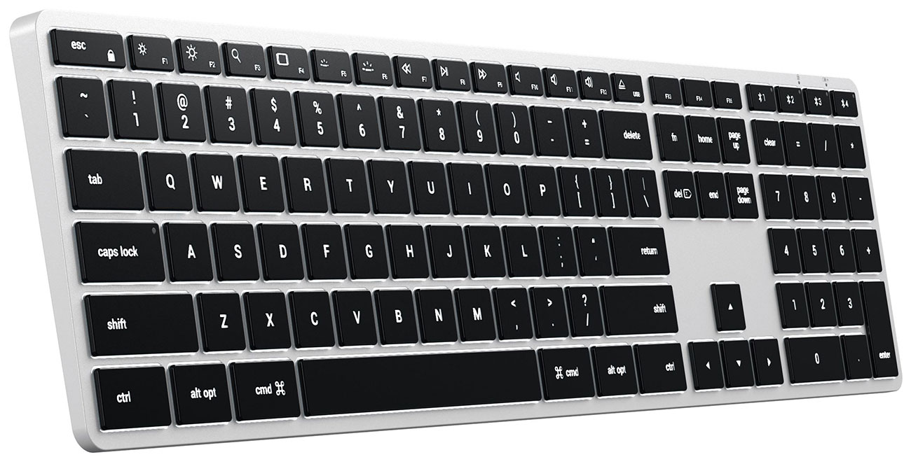 Satechi Slim X3 Keyboard Backlit Bluetooth Wireless - ST-BTSX3S
