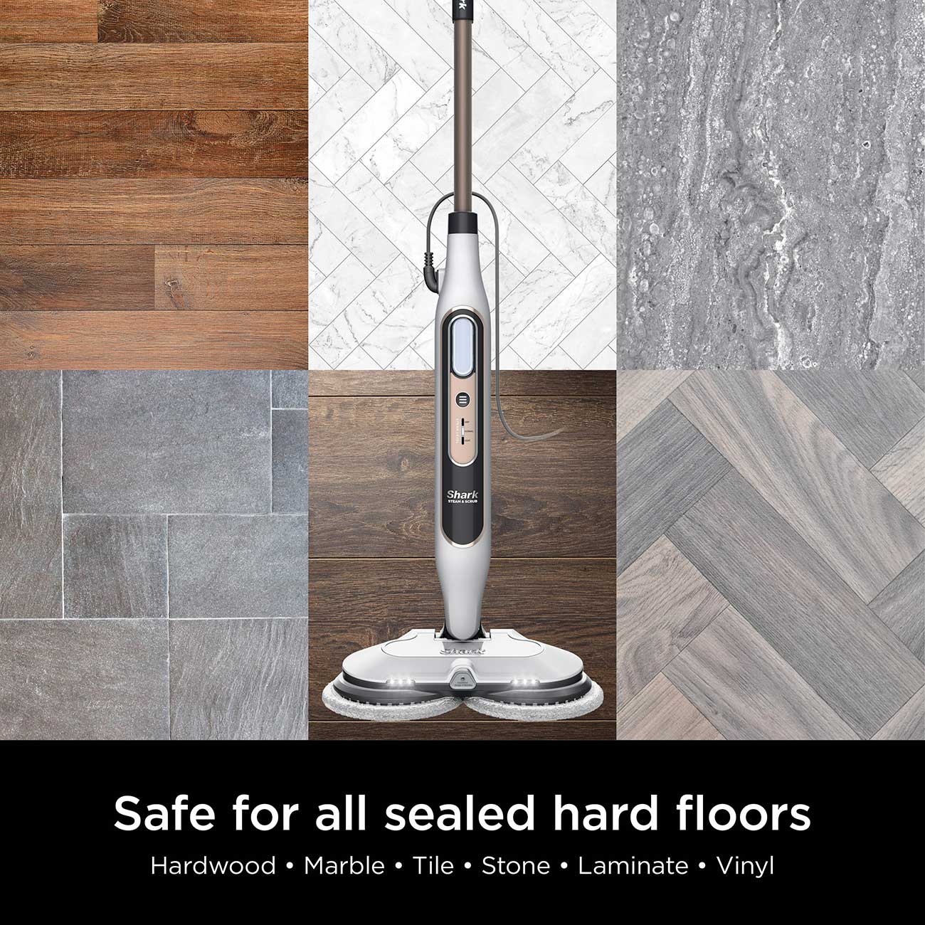 Shark Steam & Scrub Mop with Steam Blaster Technology | Abt