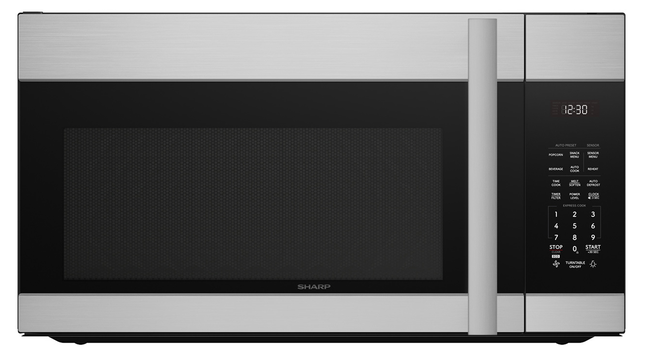 Sharp Microwave 1.7 Cu. Ft. in Stainless Steel - SMO1754JS | Abt