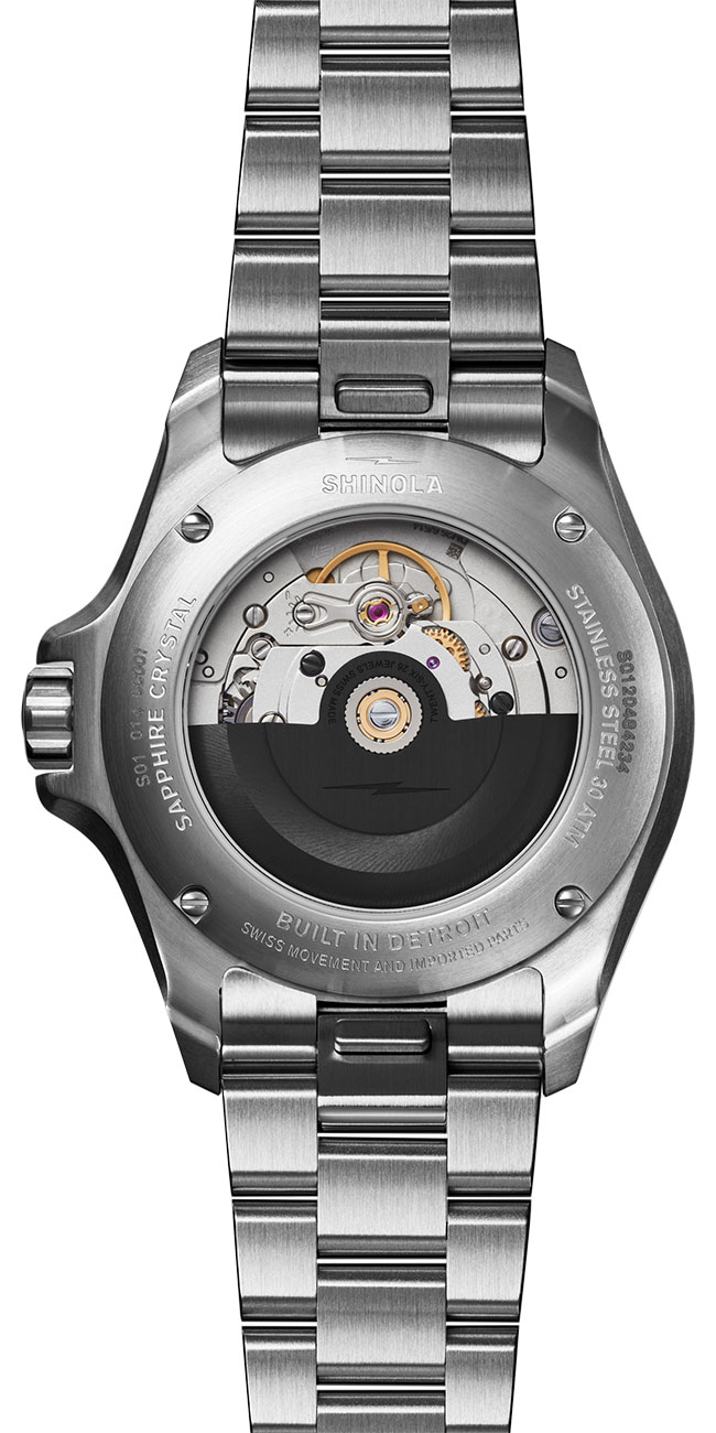 Shinola Lake Michigan Monster Auto Dive Watch 39mm - S0120484234