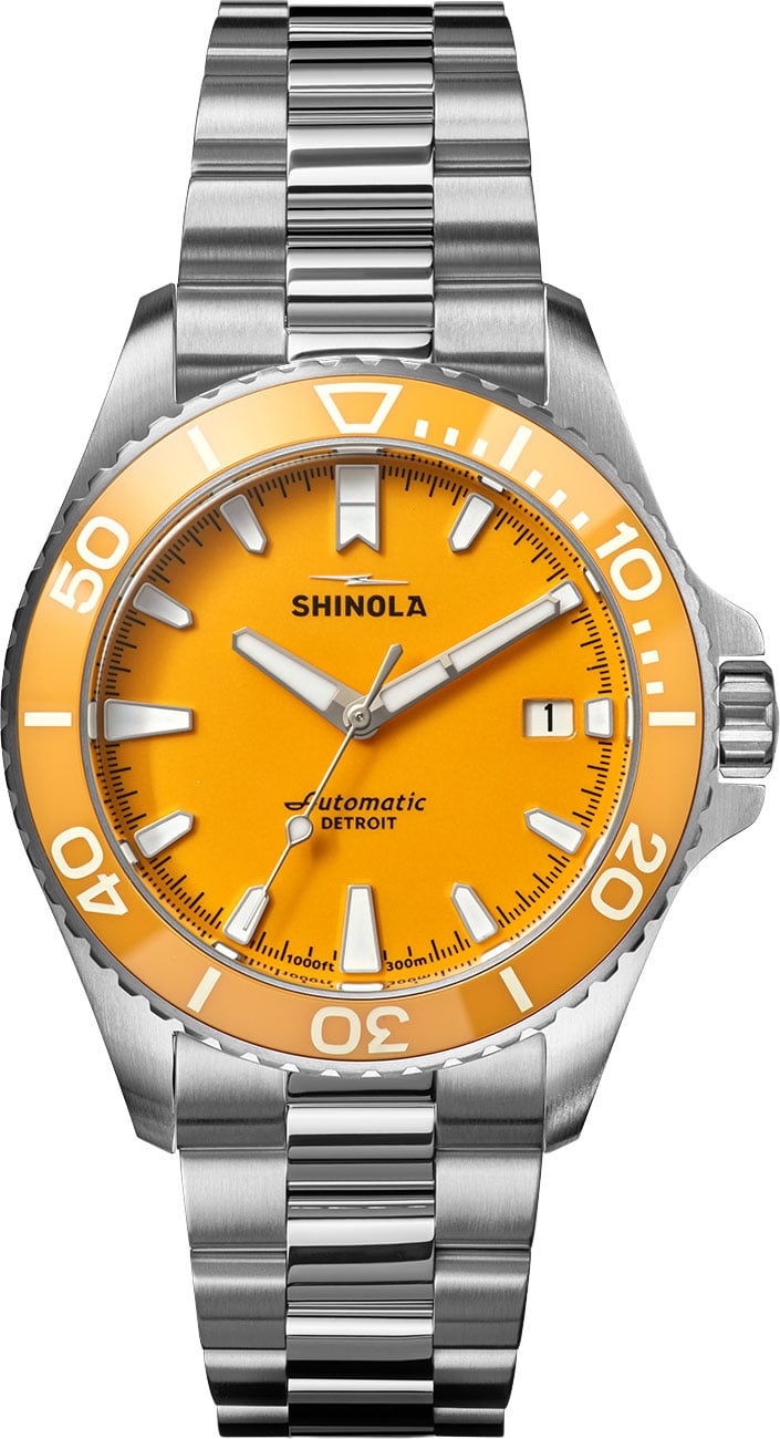 Shinola Lake Huron Monster Auto Dive Watch 39mm - S0120484242