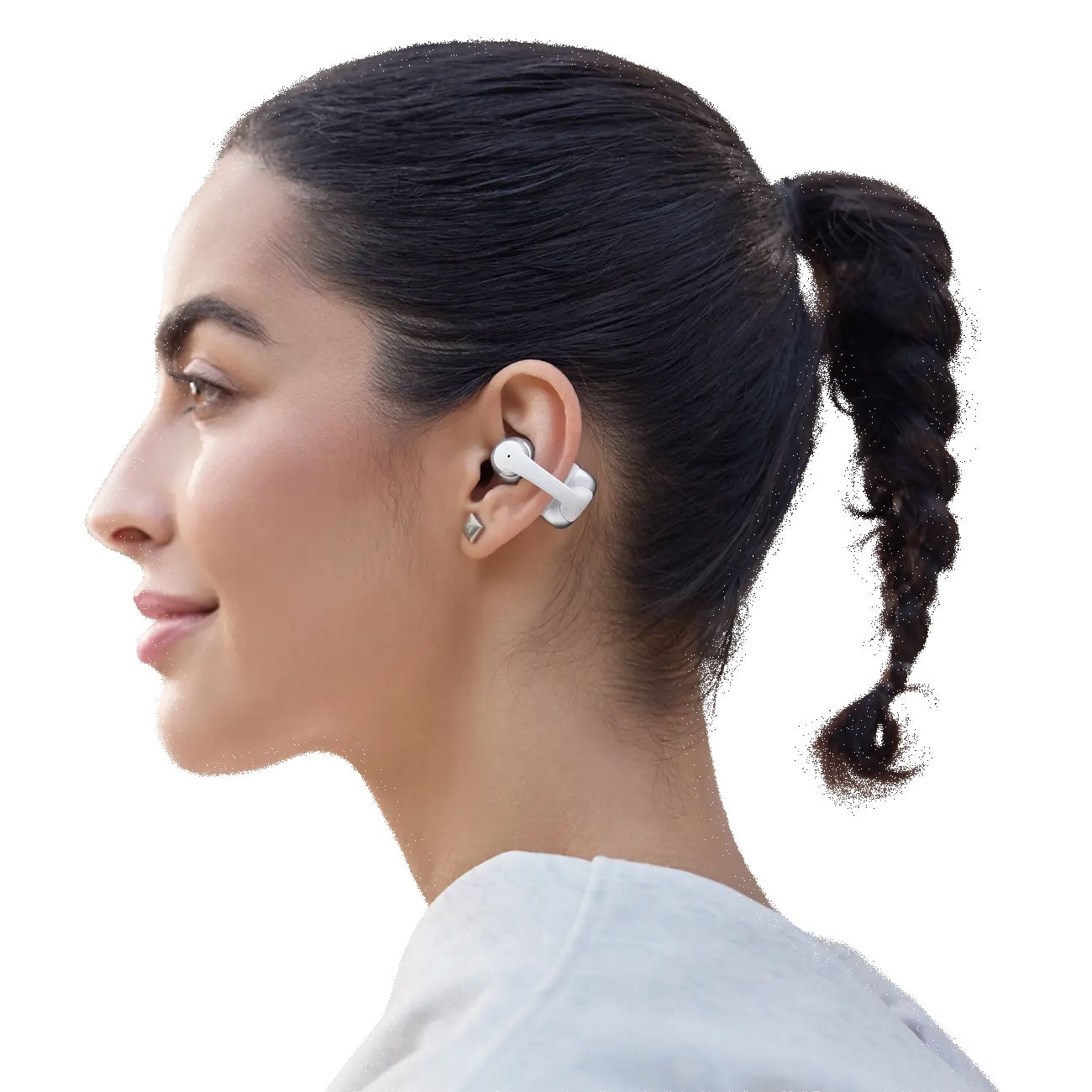 Shokz OpenDots 2 Open-Ear Wireless Earbuds - E320-ST-GY-US