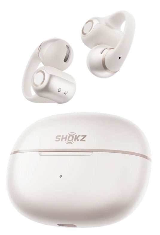 Shokz OpenDots 2 Open-Ear Wireless Earbuds - E320-ST-WT-US