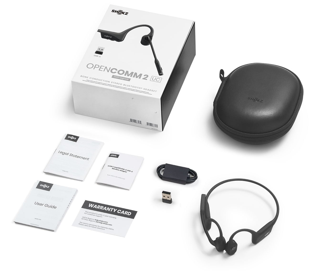 Customer Reviews for Shokz OpenComm 2UC Open-Ear Headphones in